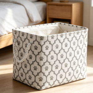 Cute pet toy storage basket Multi-purpose Home Organizer Basket