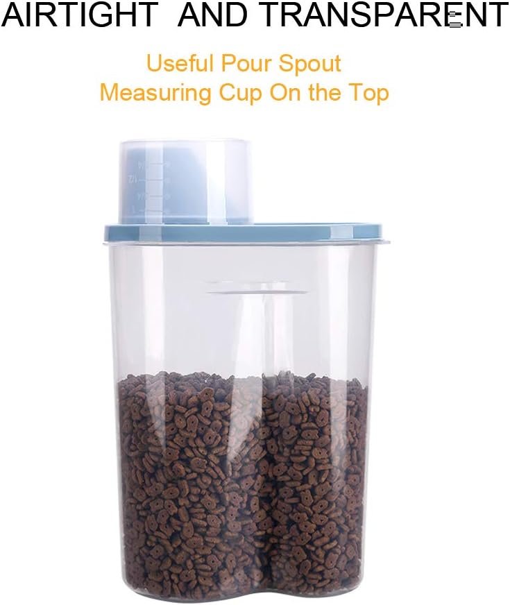 Multi-size pet food storage set, airtight stackable storage box - Image 2