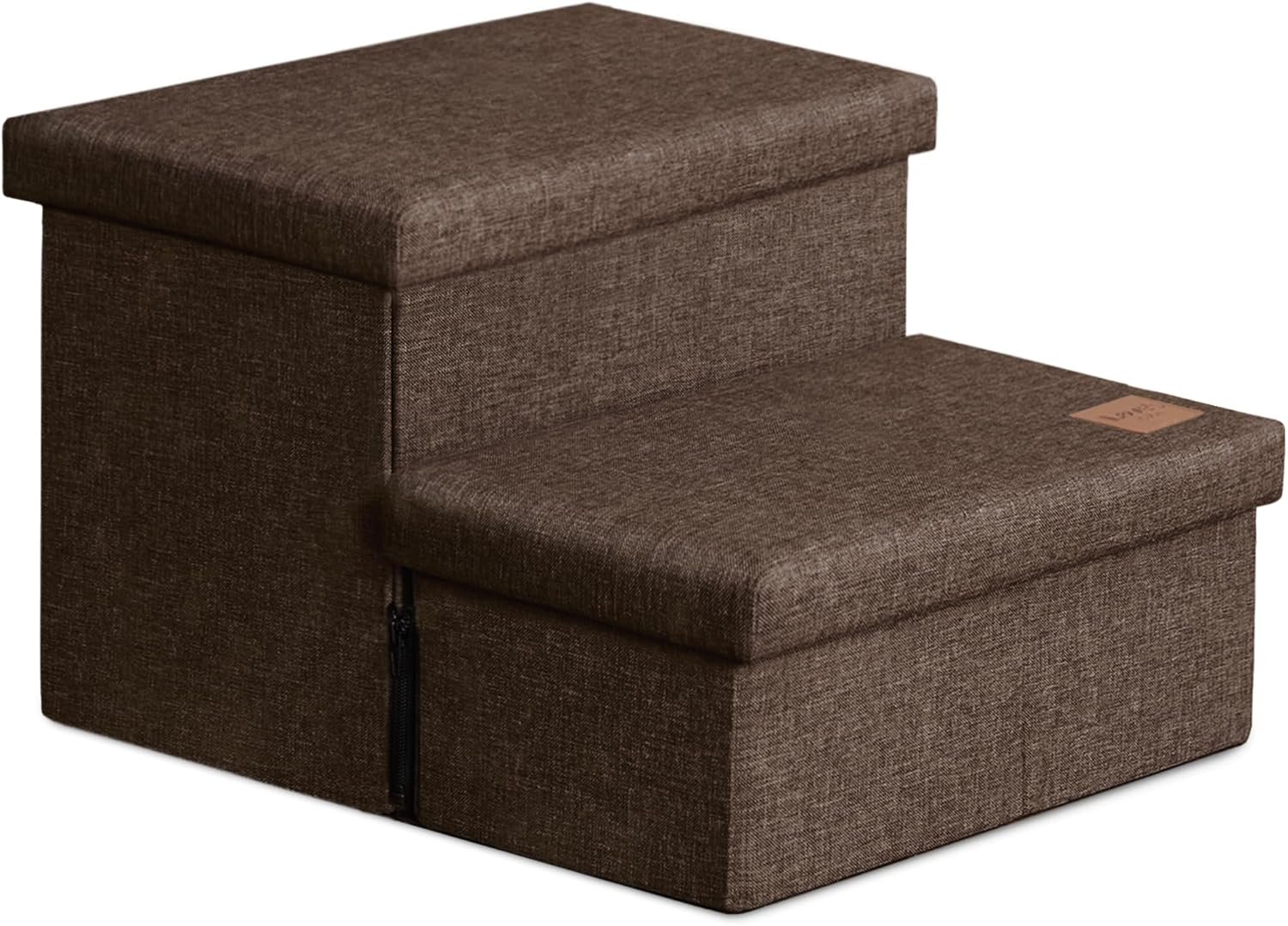 Pet Staircase Storage Integrated Design, Foldable Small Pet Steps